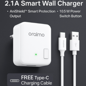 oraimo-power shield-c10-anishield-fast-charger