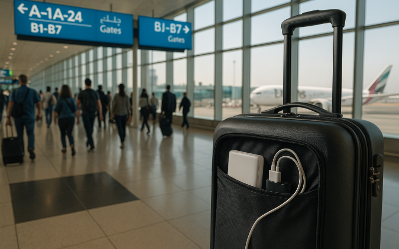 carry-power-bank-on-plane-dubai-airport